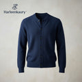 Harleenkaury™ Textured Button Cardigan Jacket
