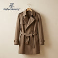 Harleenkaury™ Belted Trench Coat